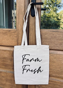 Farm Fresh Canvas Tote