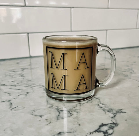 Glass MAMA Mug